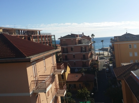 vista dal balcone