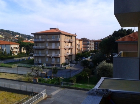 vista dal balcone