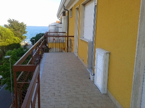 vista dal balcone